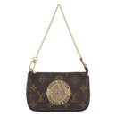 LOUIS VUITTON Monogram Mini Pochette Accessoires Pouch T&B M60153 Auth bs35377-13
