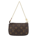 LOUIS VUITTON Monogram Mini Pochette Accessoires Pouch T&B M60153 Auth bs35377-2