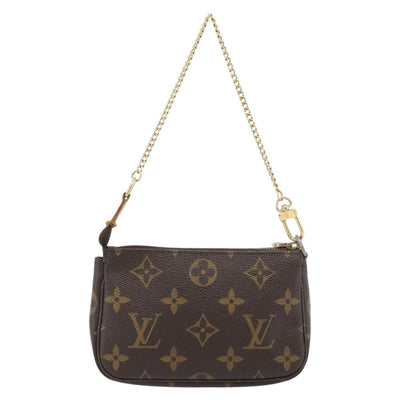 LOUIS VUITTON Monogram Mini Pochette Accessoires Pouch T&B M60153 Auth bs35377 - 0