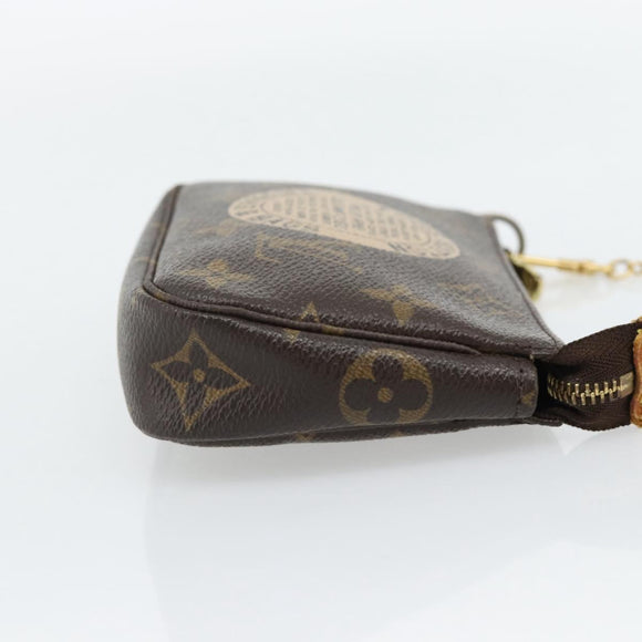 LOUIS VUITTON Monogram Mini Pochette Accessoires Pouch T&B M60153 Auth bs35377
