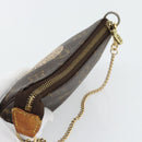 LOUIS VUITTON Monogram Mini Pochette Accessoires Pouch T&B M60153 Auth bs35377-6