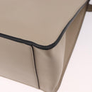 FENDI Flip Tote Bag Leather 3way Navy Gold Auth bs35380A-21
