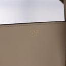 FENDI Flip Tote Bag Leather 3way Navy Gold Auth bs35380A-22