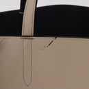 FENDI Flip Tote Bag Leather 3way Navy Gold Auth bs35380A-3