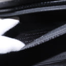 BURBERRY Business Bag Leather Black Silver Auth bs35383-22