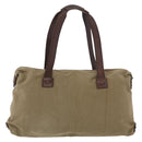 GUCCI Schultertasche Canvas Outlet Khaki Gold 109132 Auth bs35390-3