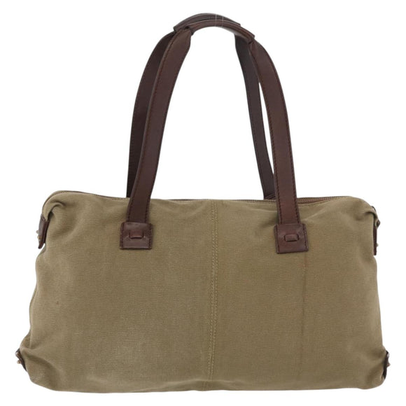 GUCCI Schultertasche Canvas Outlet Khaki Gold 109132 Auth bs35390