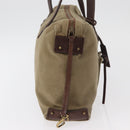 GUCCI Schultertasche Canvas Outlet Khaki Gold 109132 Auth bs35390-5