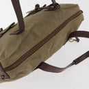GUCCI Schultertasche Canvas Outlet Khaki Gold 109132 Auth bs35390-6