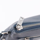 LOUIS VUITTON Takeoff Pouch Rindsleder Blue Atlantic M82813 Auth bs35391A-10