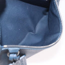LOUIS VUITTON Takeoff Pouch Rindsleder Blue Atlantic M82813 Auth bs35391A-22