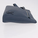 LOUIS VUITTON Takeoff Pouch Rindsleder Blue Atlantic M82813 Auth bs35391A-3