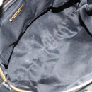Miu Miu Hand Bag Leather Black Gold Auth bs35395A-21