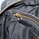 Miu Miu Hand Bag Leather Black Gold Auth bs35395A-24
