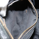 Miu Miu Hand Bag Leather Black Gold Auth bs35395A-25