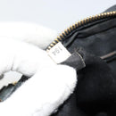 Miu Miu Hand Bag Leather Black Gold Auth bs35395A-27