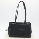SAINT LAURENT Tote Bag Patent leather Black Silver Auth bs35398-12