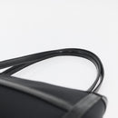 SAINT LAURENT Tote Bag Patent leather Black Silver Auth bs35398-14