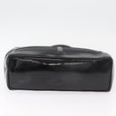 SAINT LAURENT Tote Bag Patent leather Black Silver Auth bs35398-5