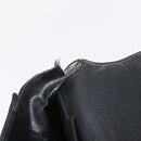CHANEL Bicolore Business Bag Leather Black Gold CC Auth bs35400-11