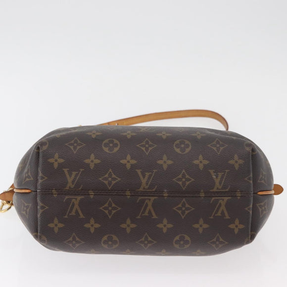 LOUIS VUITTON Monogram Turen PM Hand Bag 2way M48813 LV Auth bs35403