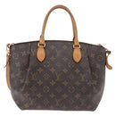 LOUIS VUITTON Monogram Turen PM Hand Bag 2way M48813 LV Auth bs35403-2