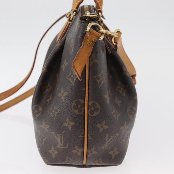 LOUIS VUITTON Monogram Turen PM Hand Bag 2way M48813 LV Auth bs35403
