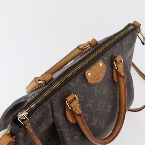 LOUIS VUITTON Monogram Turen PM Hand Bag 2way M48813 LV Auth bs35403