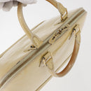 LOUIS VUITTON Monogram Vernis Alma PM Handtasche Broncorail M91445 LV Auth bs35404-7
