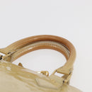 LOUIS VUITTON Monogram Vernis Alma PM Handtasche Broncorail M91445 LV Auth bs35404-9