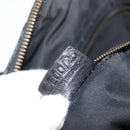 CELINE Hand Bag Leather Black Gold Auth bs35405-12