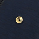 Christian Dior Trotter Canvas Chain Shoulder Bag Navy Gold Auth bs35406-10