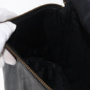 Gianni Versace Shoulder Bag Leather Black Gold Auth bs35407-20