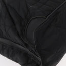 Christian Dior Lady Dior Draagtas Nylon Zwart Zilver Auth bs35408-11