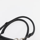 Christian Dior Lady Dior Draagtas Nylon Zwart Zilver Auth bs35408-8