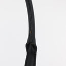 Christian Dior Lady Dior Draagtas Nylon Zwart Zilver Auth bs35408-9