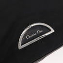 Christian Dior Maris Pearl Tote Bag Nylon Black Silver Auth bs35409-17