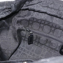 Christian Dior Maris Pearl Tote Bag Nylon Black Silver Auth bs35409-21