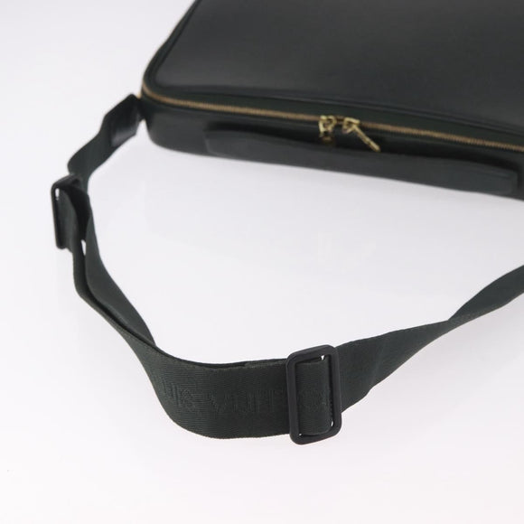 LOUIS VUITTON Taiga Porte Ordina Tour Odessa Bag Epicea M30834 LV Auth bs35414