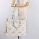 LOUIS VUITTON Monogram Giant On The Go GM Bag Khaki M44571 LV Auth bs35418SAM-22