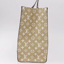 LOUIS VUITTON Monogram Giant On The Go GM Bag Khaki M44571 LV Auth bs35418SAM-4