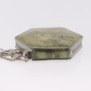 LOUIS VUITTON Vernis Porte Monnaie Flocon Purse Silver M58218 Auth bs35424-6