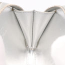 LOUIS VUITTON Vernis Porte Monnaie Flocon Purse Silver M58218 Auth bs35424-20