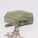 LOUIS VUITTON Vernis Porte Monnaie Flocon Purse Silver M58218 Auth bs35424-5