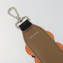 FENDI Shoulder Strap Leather 34.6"" Multicolor Silver Auth bs35426-10