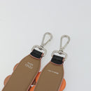 FENDI Shoulder Strap Leather 34.6"" Multicolor Silver Auth bs35426-7