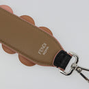 FENDI Shoulder Strap Leather 34.6"" Multicolor Silver Auth bs35426-8