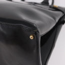 GUCCI Tote Bag Lackleder Schwarz Gold 000 1118 0503 Auth bs35437-11