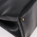 GUCCI Tote Bag Lackleder Schwarz Gold 000 1118 0503 Auth bs35437-12