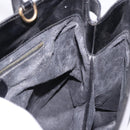 GUCCI Tote Bag Lackleder Schwarz Gold 000 1118 0503 Auth bs35437-16